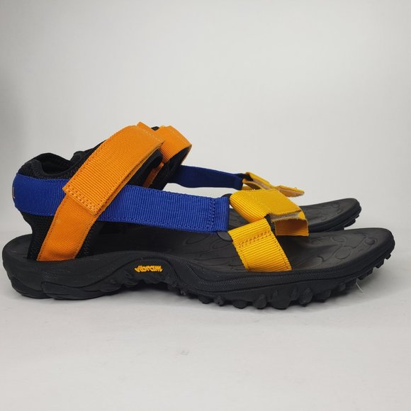 Merrell Vibram Outsole Black/Blue/Orange Strap Hik main image 7